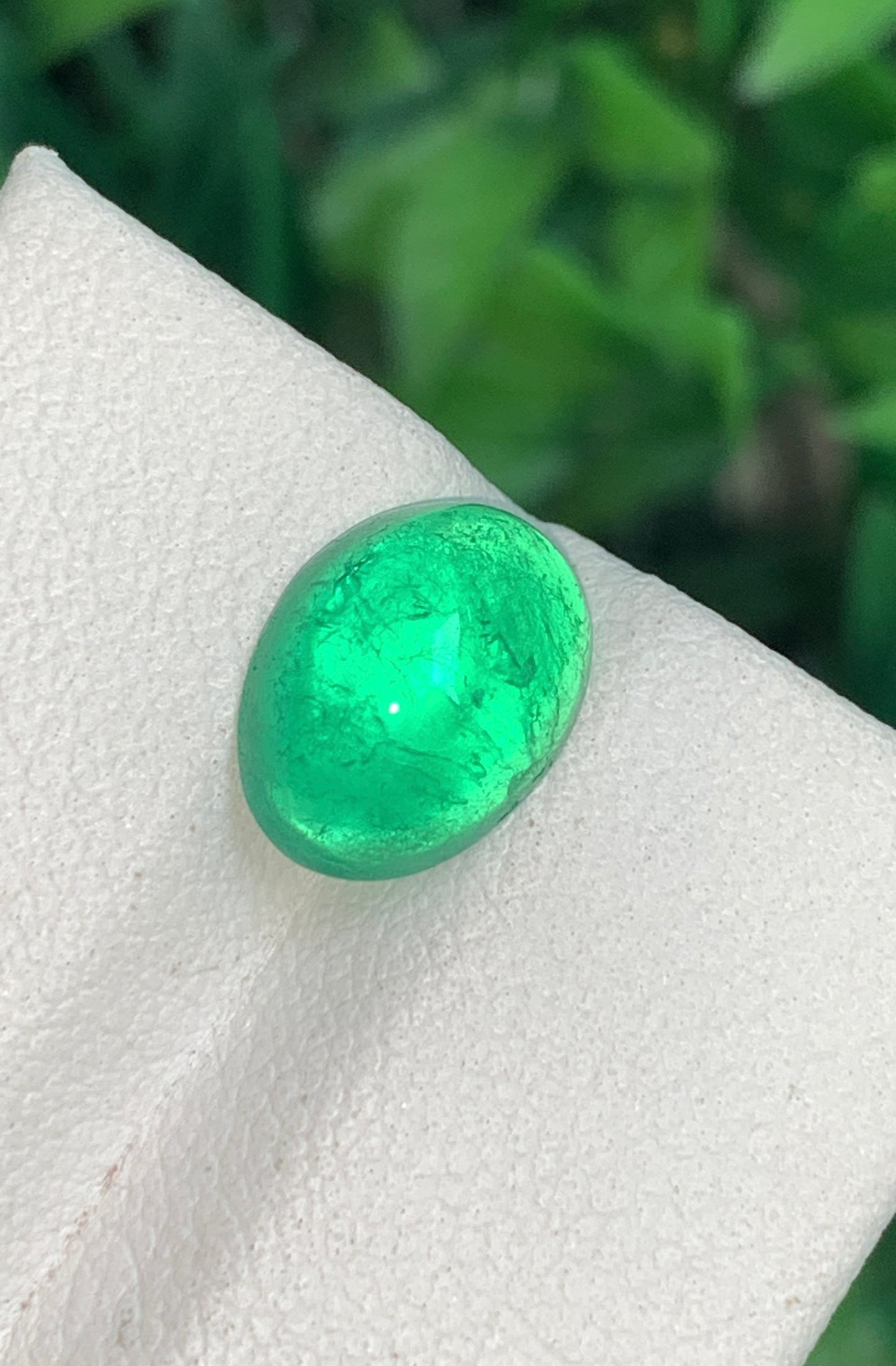 2.51 cts Colombian Emerald Cabochon