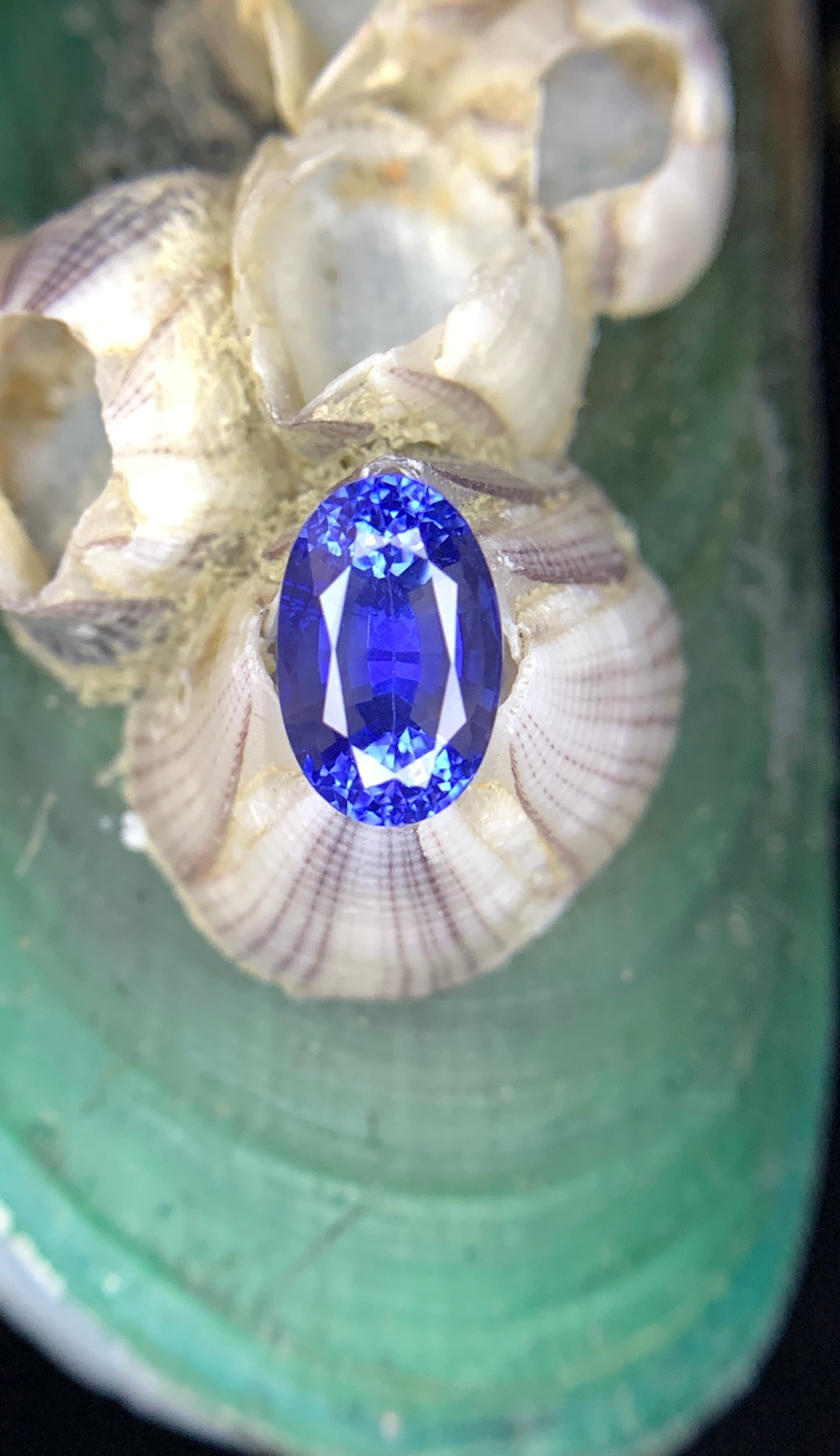 2.20 cts Unheated Blue Sapphire