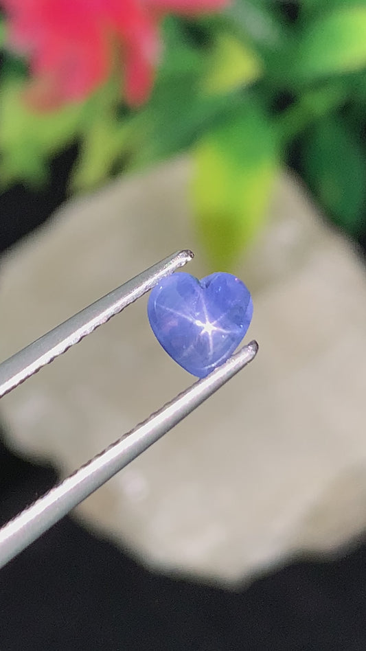 0.87 cts Unheated Star Sapphire