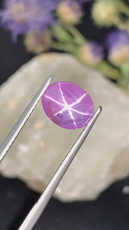 4.30 cts Unheated Burma Star Ruby