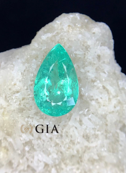 GIA - 3.24 cts Paraiba