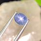 0.83 cts Unheated Star Sapphire, Sri Lanka.