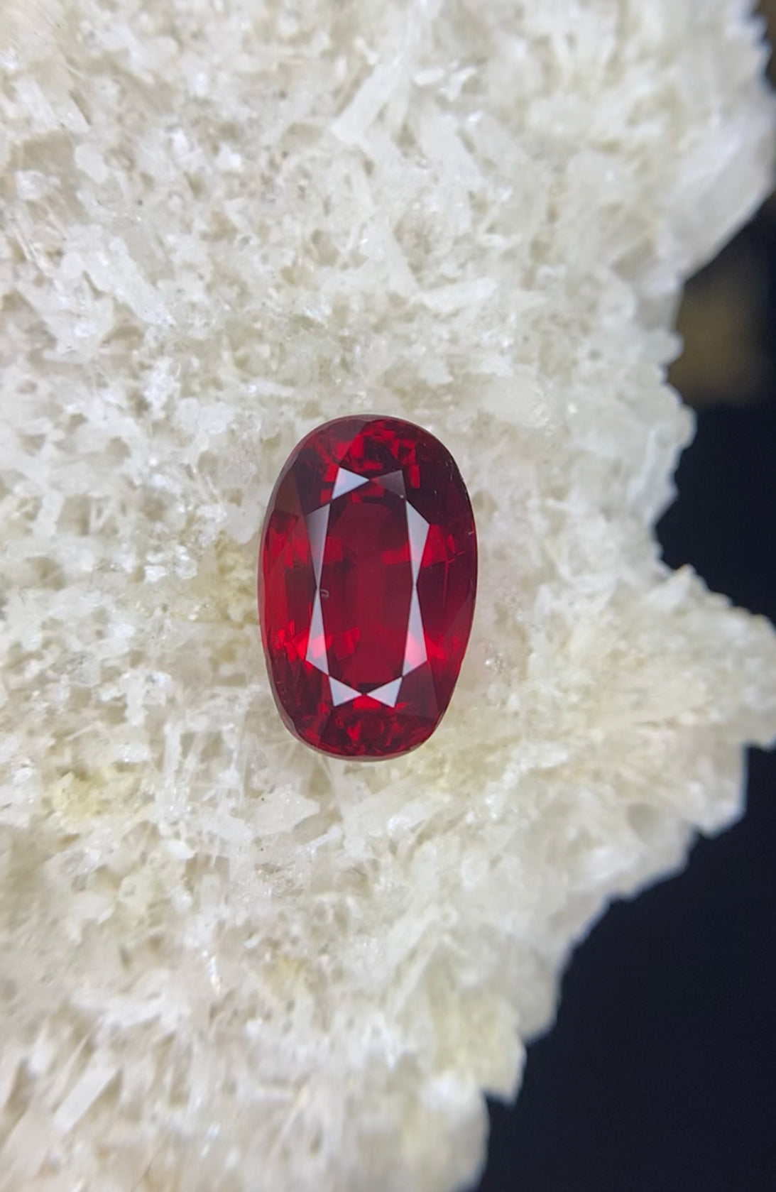 3.03 cts Vivid Red Pigeon Blood Ruby